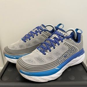 Hoka One Men’s Bondi 6 Wide Running Shoes Size 8.5 2E